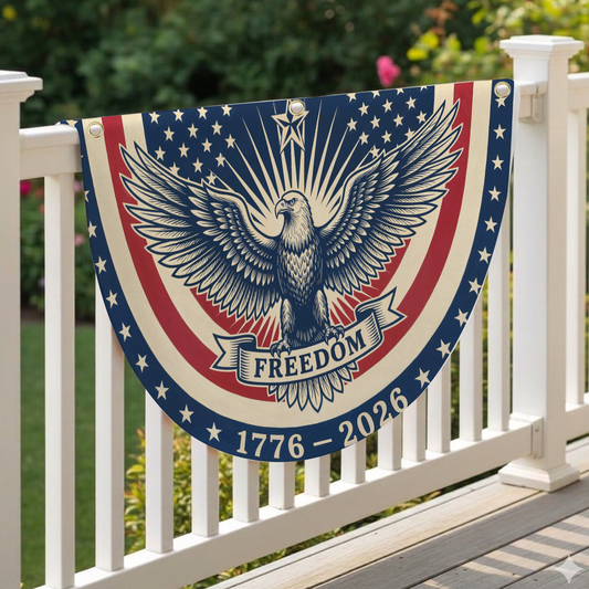 250th Anniversary Freedom Eagle Flag Bunting