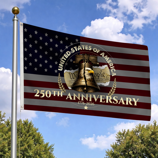1776-2026 We The People 250th Flag
