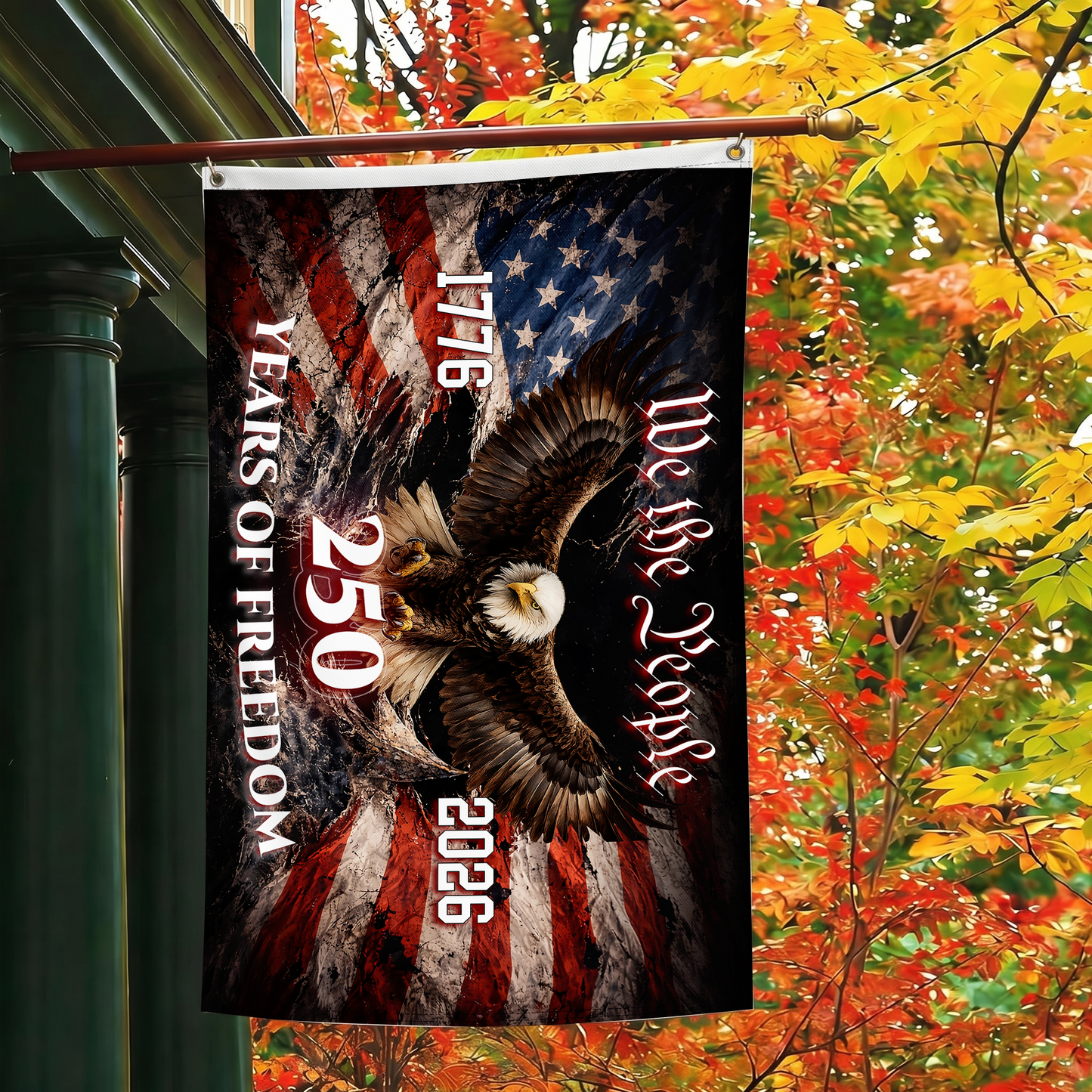 We the People 250 Years Freedom Eagle